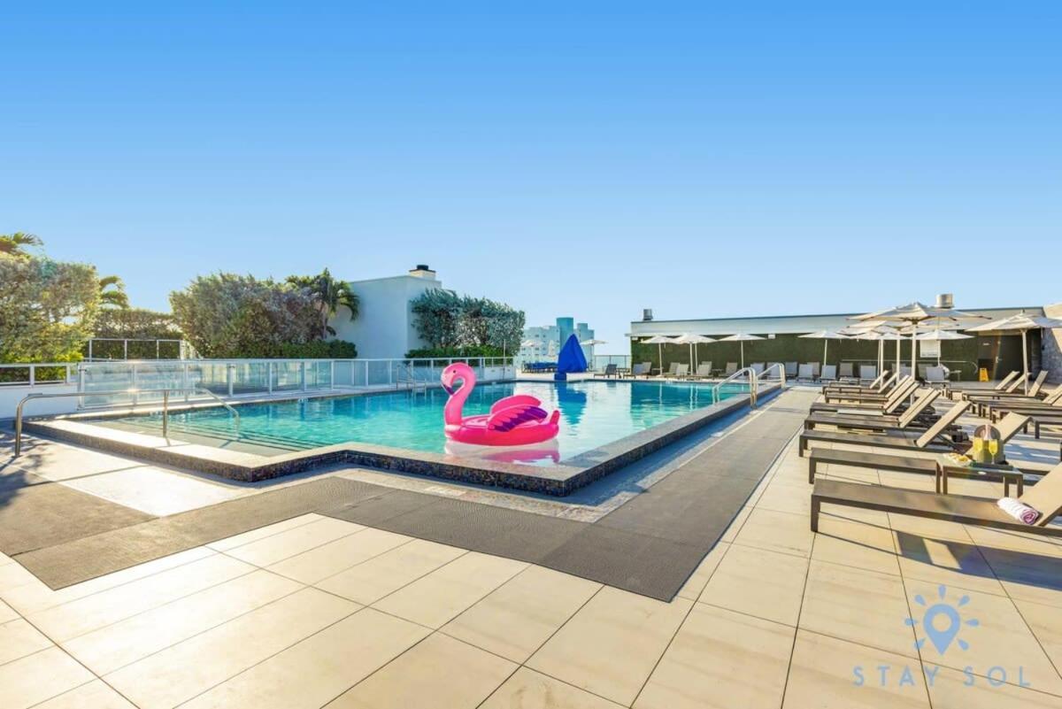 Amazing Pool - Balcony - Up To 6 - Near Beach Hollywood Eksteriør bilde