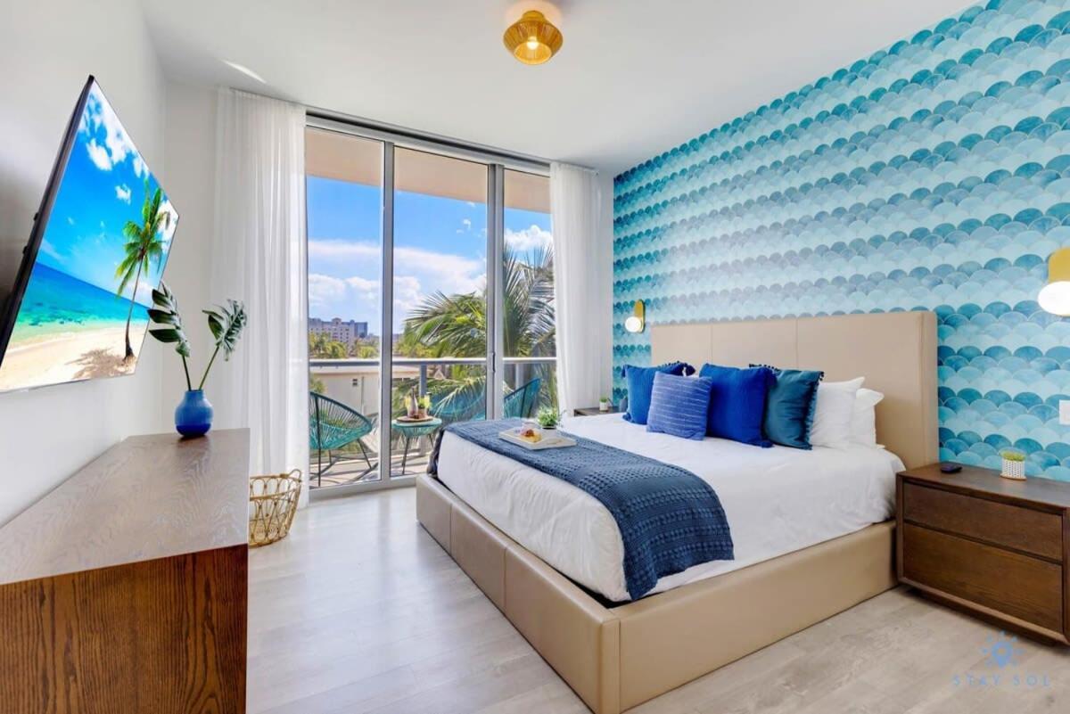 Amazing Pool - Balcony - Up To 6 - Near Beach Hollywood Eksteriør bilde