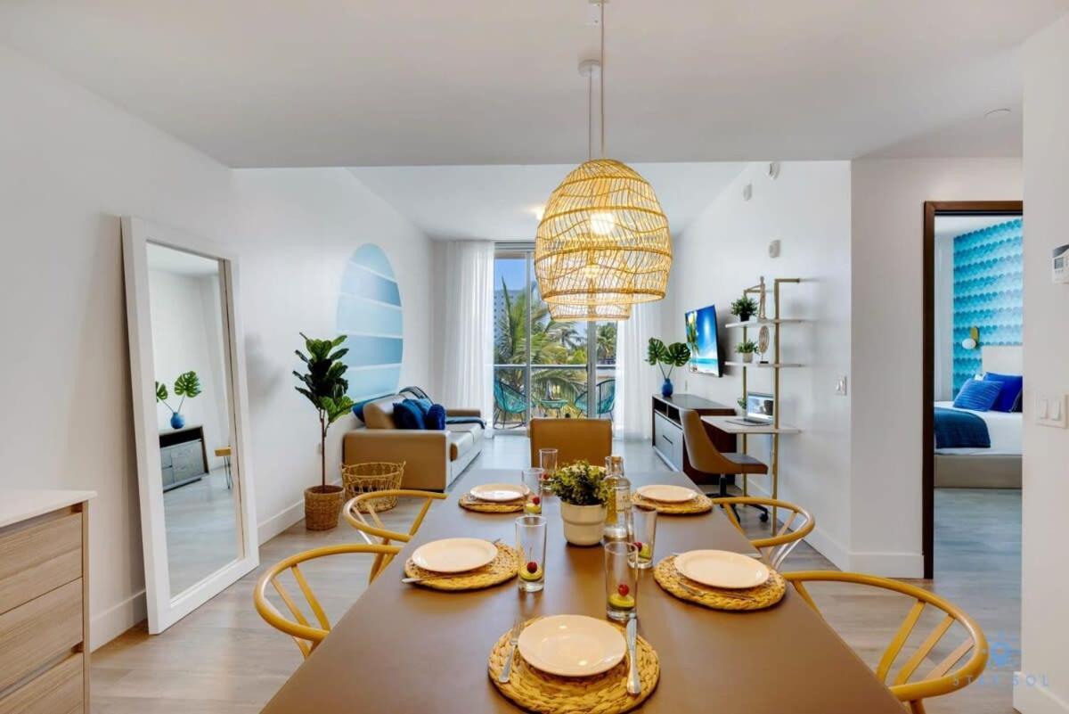 Amazing Pool - Balcony - Up To 6 - Near Beach Hollywood Eksteriør bilde