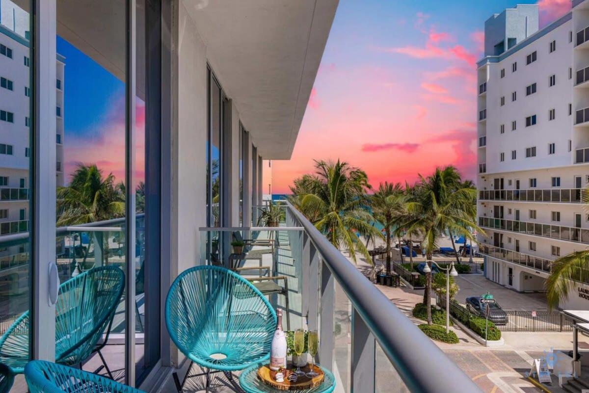 Amazing Pool - Balcony - Up To 6 - Near Beach Hollywood Eksteriør bilde