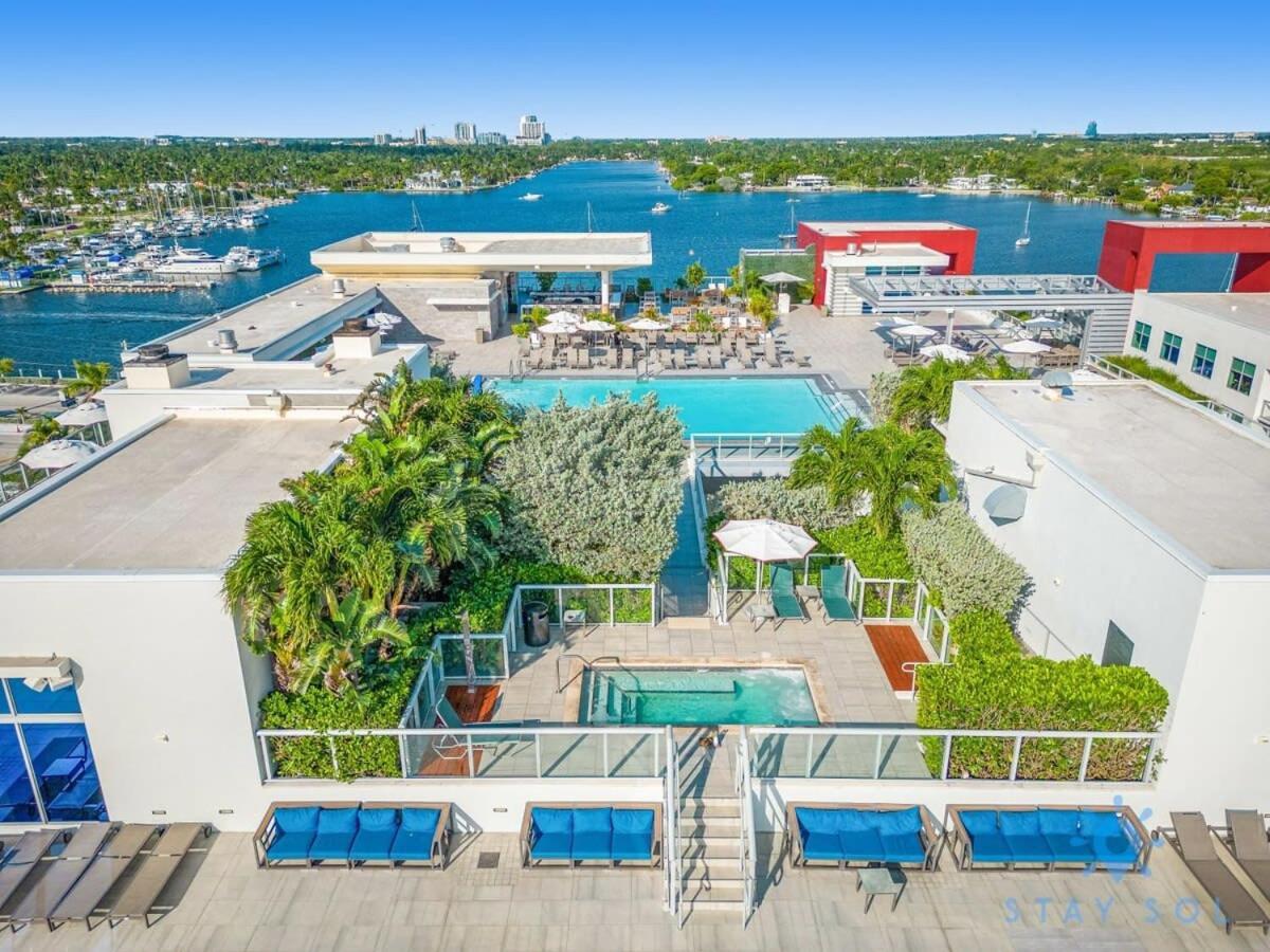Amazing Pool - Balcony - Up To 6 - Near Beach Hollywood Eksteriør bilde