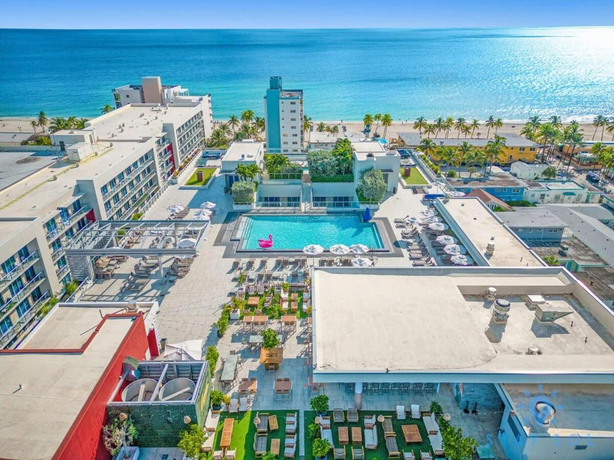 Amazing Pool - Balcony - Up To 6 - Near Beach Hollywood Eksteriør bilde